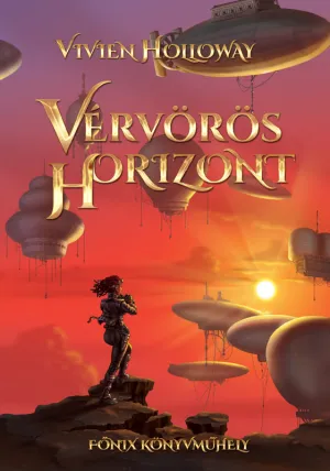 Vérvörös horizont – Vivien Holloway könyv borítója