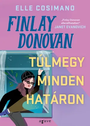Finlay Donovan túlmegy minden határon – Elle Cosimano könyv borítója