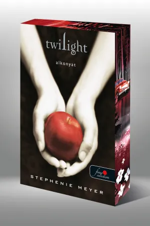 Alkonyat (Twilight saga 1.) Különleges éldekorált kiadás! – Stephenie Meyer könyv borítója