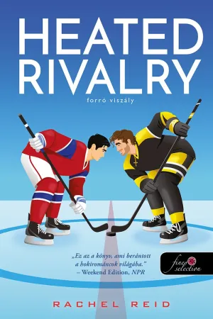 Forró viszály – Rachel Reid könyv borítója