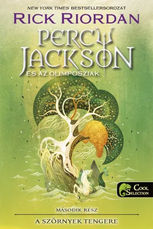 Percy Jackson és az olimposziak 2. – A szörnyek tengere – Rick Riordan könyv borítója