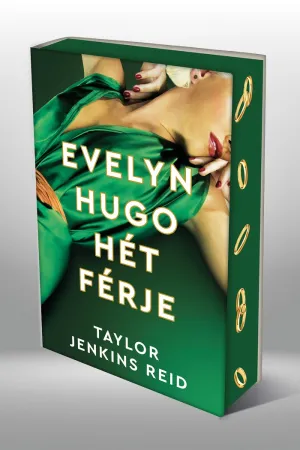 Evelyn Hugo hét férje – Különleges éldekorált kiadás! – Taylor Jenkins Reid könyv borítója