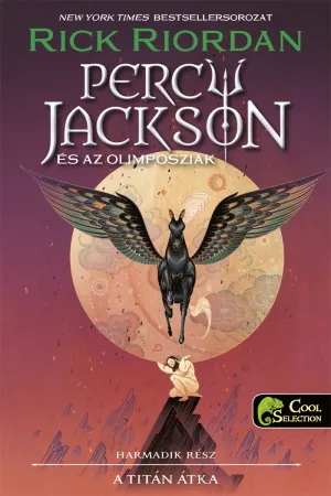 Percy Jackson és az olimposziak 3. – A Titán átka – Rick Riordan könyv borítója