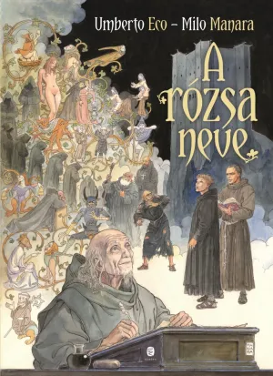 A rózsa neve – Umberto Eco könyv borítója