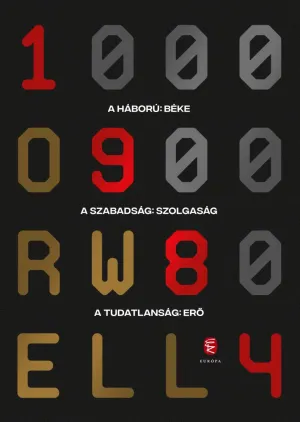 1984 – George Orwell könyv borítója