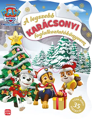 Mancs Őrjárat – A legszebb karácsonyi foglalkoztatókönyvem borítója
