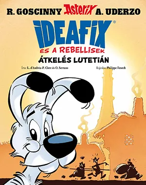 Átkelés Lutetián – Lison d'Andréa könyv borítója