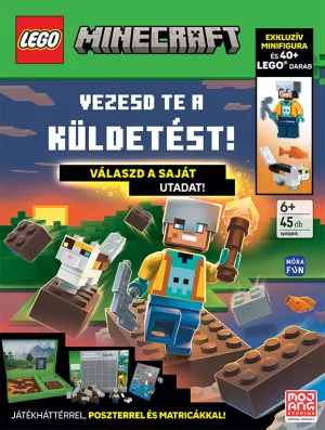 LEGO Minecraft – Vezesd te a küldetést! borítója