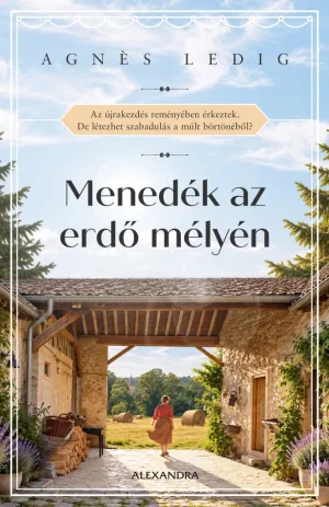 Menedék az erdő mélyén – Agnés Ledig könyv borítója