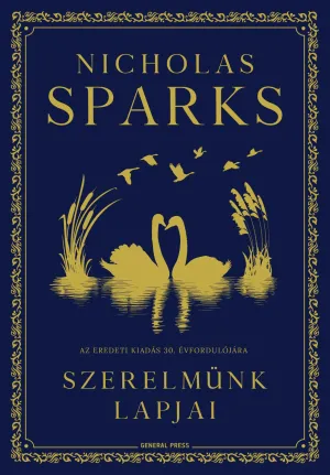 Szerelmünk lapjai – Nicholas Sparks könyv borítója