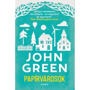 Papírvárosok – John Green könyv borítója