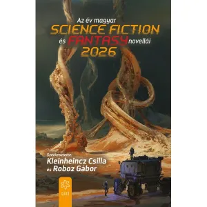 Az év magyar science fiction és fantasynovellái 2026 borítója