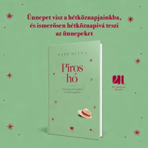 Piros hó – Papp Diána könyv borítója