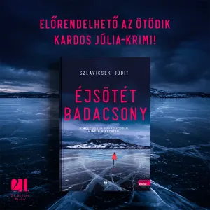 Éjsötét Badacsony – Szlavicsek Judit könyv borítója